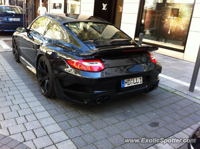 Porsche 911 spotted in Frankfurt, Germany