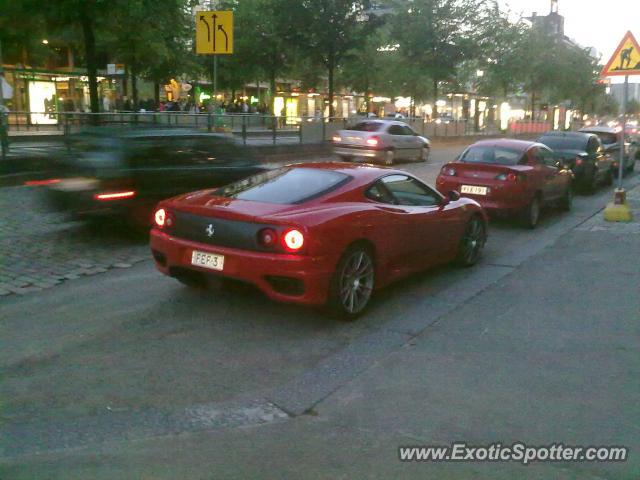 Ferrari 360 Modena spotted in Helsinki, Finland