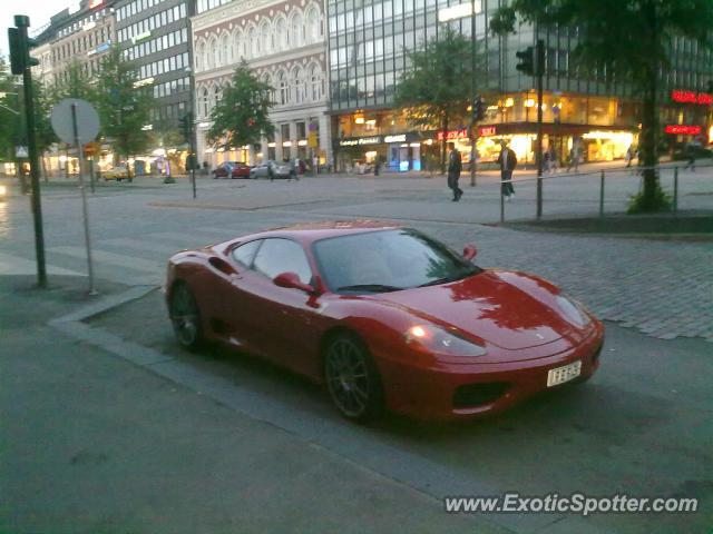 Ferrari 360 Modena spotted in Helsinki, Finland