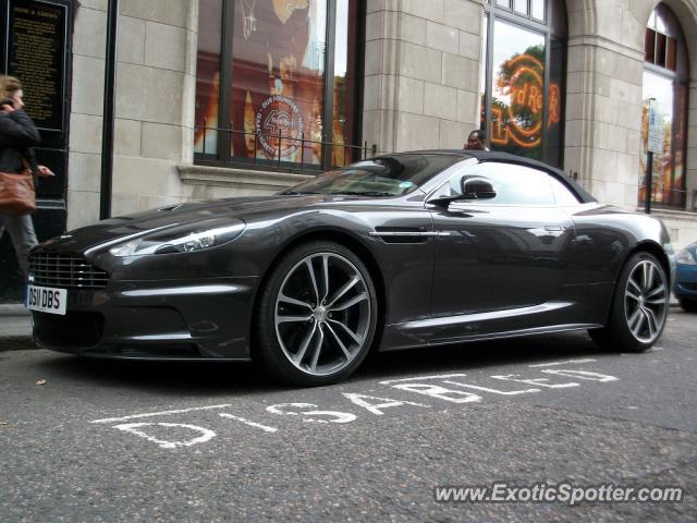 Aston Martin DBS spotted in London, United Kingdom