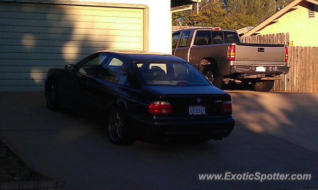 BMW M5 spotted in Redding , California