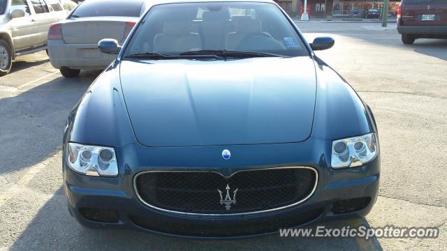 Maserati Quattroporte spotted in Winnipeg, Manitoba, Canada