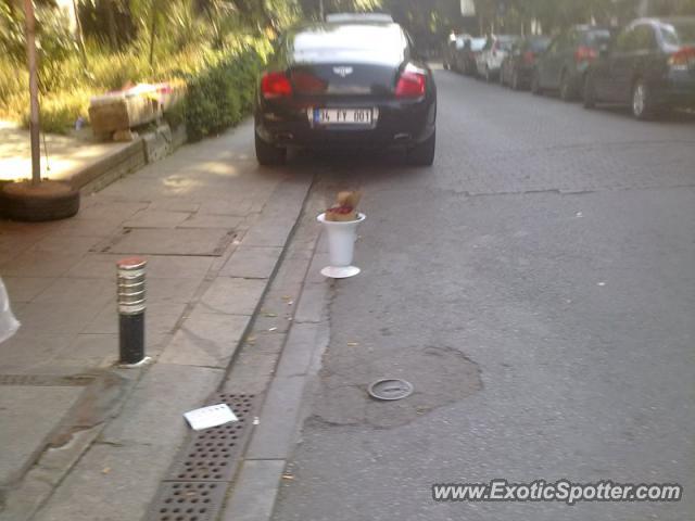 Bentley Continental spotted in Istanbul, Turkey