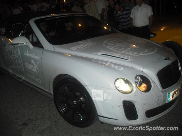 Bentley Continental spotted in Istanbul, Turkey