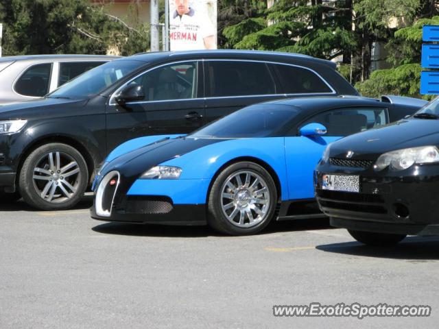 Bugatti Veyron spotted in Istanbul, Turkey