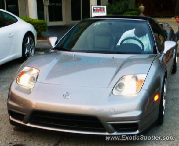 Acura NSX spotted in Jacksonville, Florida