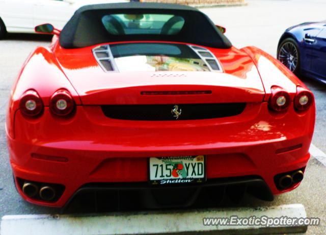 Ferrari F430 spotted in Jacksonville, Florida