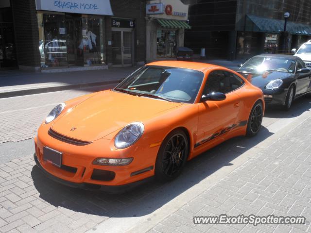 Porsche 911 GT3 spotted in Yorkville, Canada