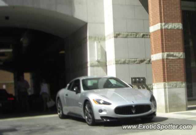 Maserati GranTurismo spotted in Yorkville, Canada