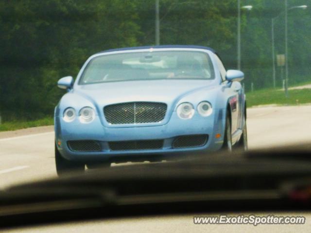 Bentley Continental spotted in Jacksonville, Florida