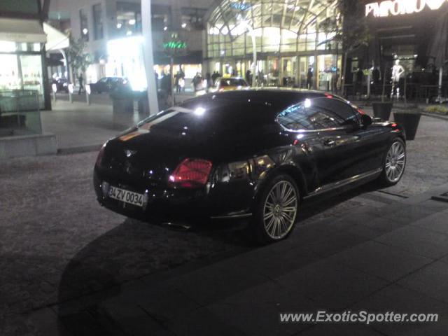 Bentley Continental spotted in Istanbul, Turkey