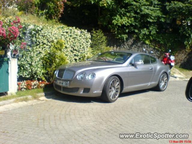 Bentley Continental spotted in Istanbul, Turkey