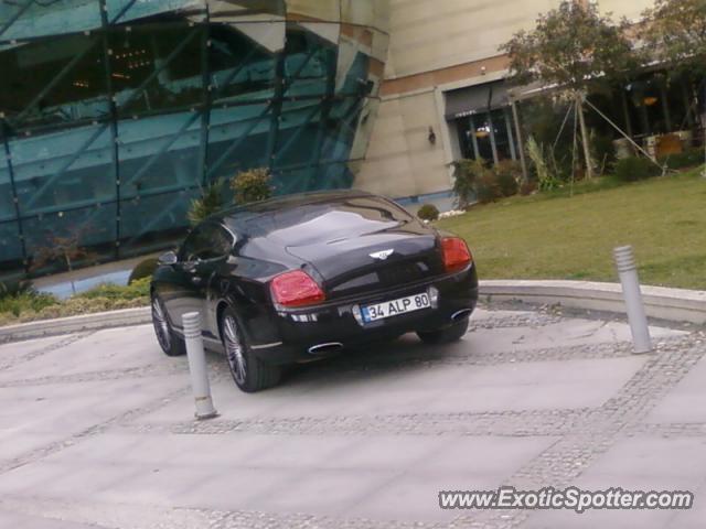 Bentley Continental spotted in Istanbul, Turkey