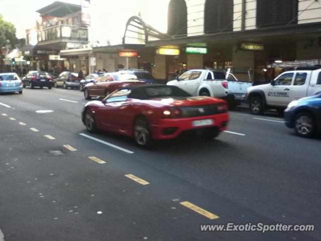 Ferrari 360 Modena spotted in Brisbane, Australia