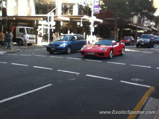 Ferrari 360 Modena spotted in Brisbane, Australia