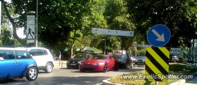 Aston Martin Vantage spotted in Istanbul, Turkey