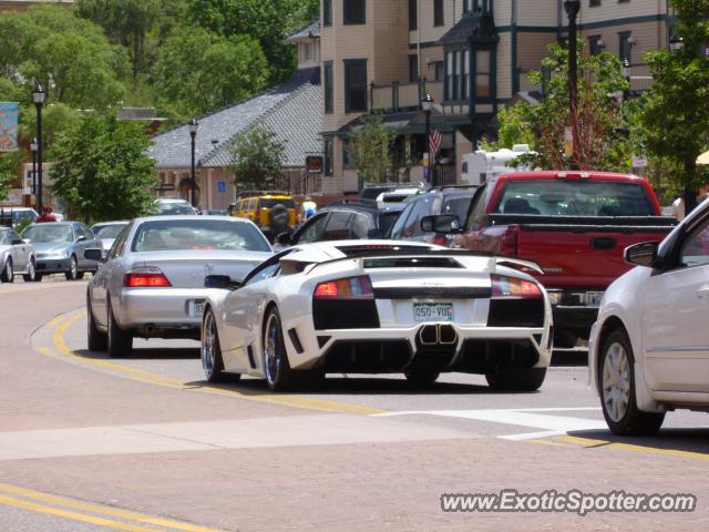 Lamborghini Murcielago spotted in Manitou Springs, Colorado