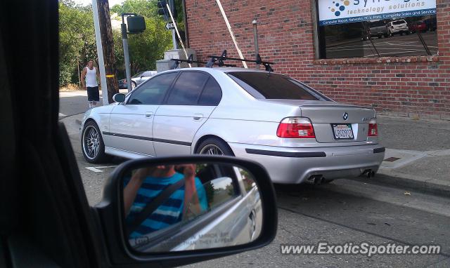 BMW M5 spotted in Redding , California