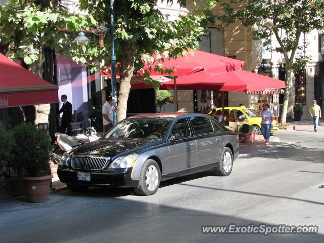 Mercedes Maybach spotted in Istanbul, Turkey