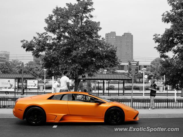 Lamborghini Murcielago spotted in Baltimore, Maryland