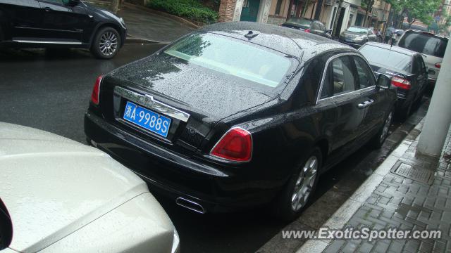 Rolls Royce Ghost spotted in SHANGHAI, China