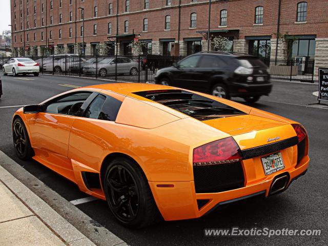 Lamborghini Murcielago spotted in Baltimore, Maryland