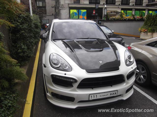 Porsche Cayenne Gemballa 650 spotted in London, United Kingdom