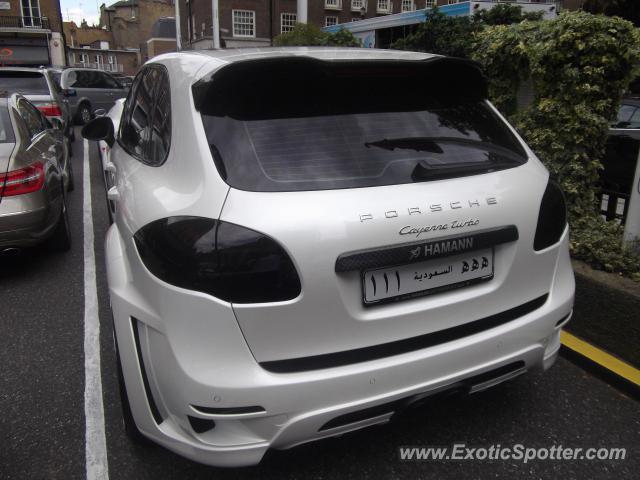 Porsche Cayenne Gemballa 650 spotted in London, United Kingdom