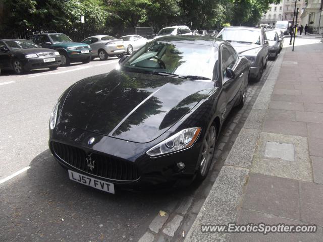 Maserati GranTurismo spotted in London, United Kingdom