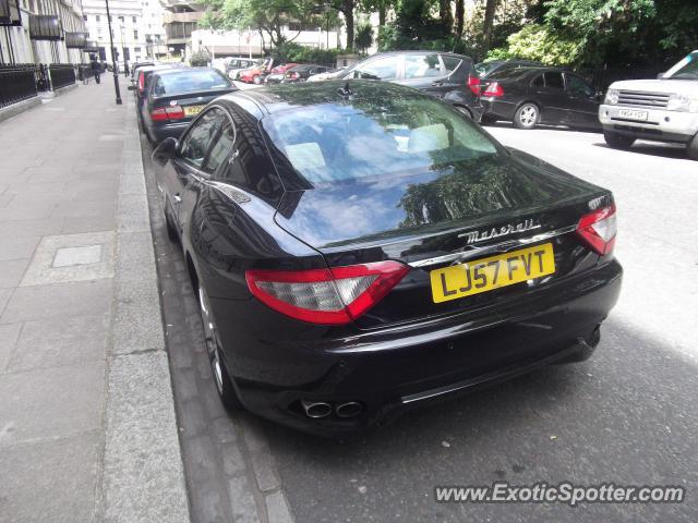 Maserati GranTurismo spotted in London, United Kingdom