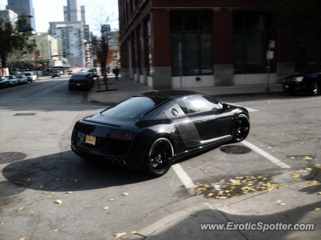 Audi R8 spotted in Chicago, Illinois