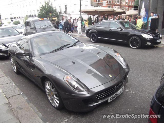 Ferrari 599GTB spotted in London, United Kingdom