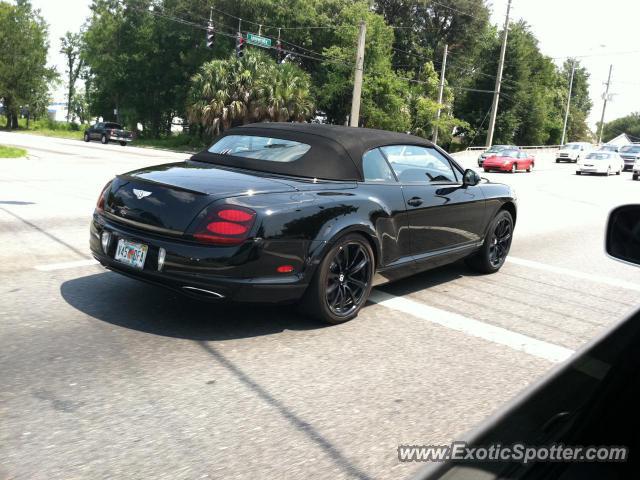 Bentley Continental spotted in Jacksonville, Florida