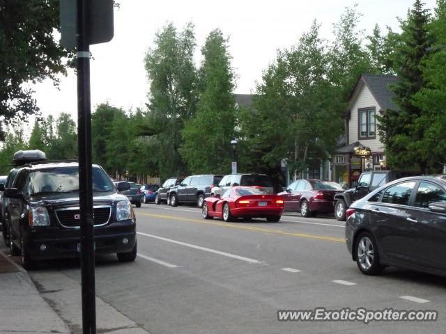 Dodge Viper spotted in Breckenridge, Colorado