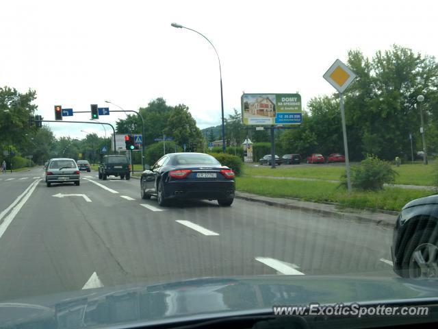 Maserati GranTurismo spotted in Cracow, Poland