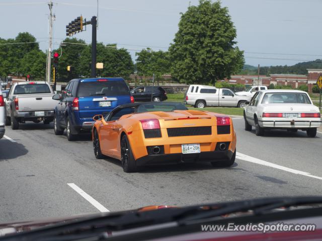 Lamborghini Gallardo spotted in Franklin, Tennessee