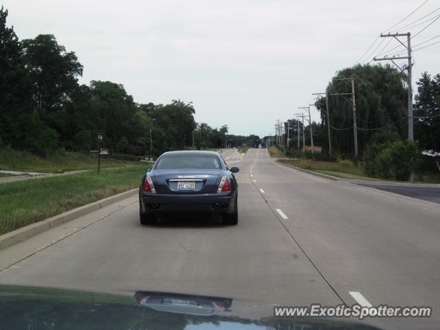 Maserati Quattroporte spotted in Lake Zurich, Illinois