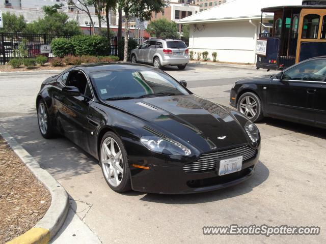 Aston Martin Vantage spotted in Chicago, Illinois