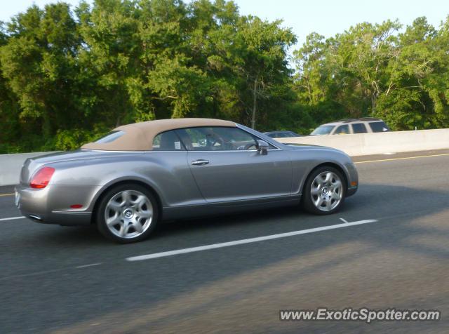 Bentley Continental spotted in Jacksonville, Florida