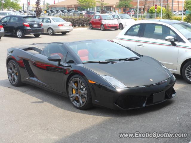 Lamborghini Gallardo spotted in Vaughan, Canada