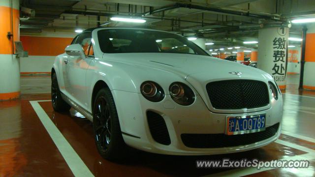 Bentley Continental spotted in SHANGHAI, China