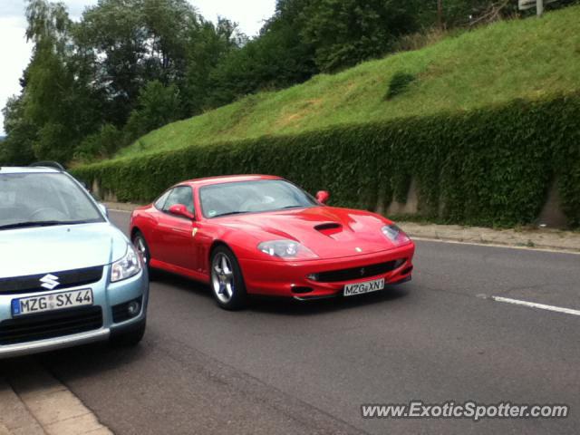 Ferrari 550 spotted in Merzig, Brotdorf, Germany