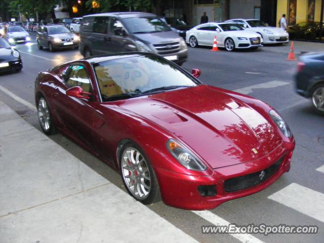 Ferrari 599GTB spotted in Istanbul, Turkey