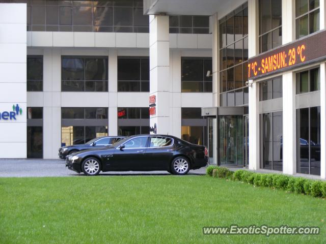 Maserati Quattroporte spotted in Istanbul, Turkey