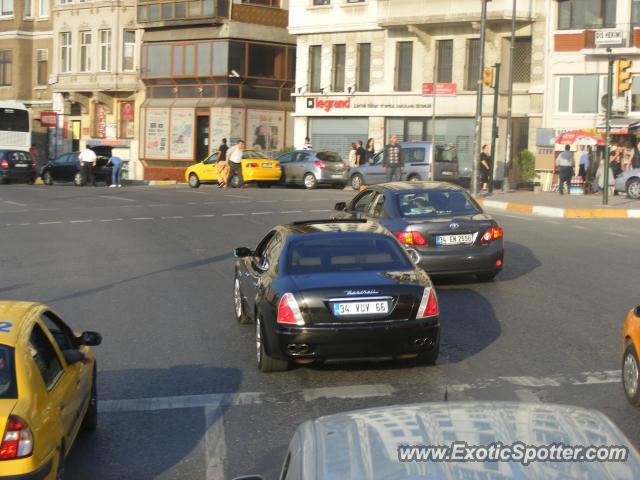 Maserati Quattroporte spotted in Istanbul, Turkey