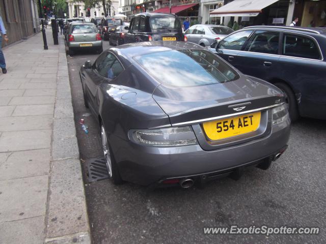 Aston Martin DBS spotted in London, United Kingdom