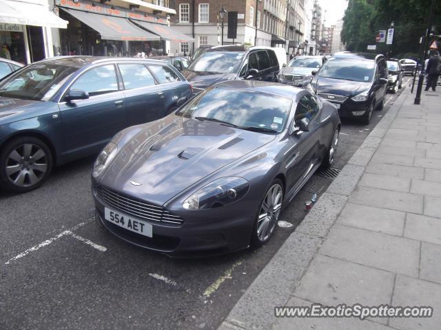 Aston Martin DBS spotted in London, United Kingdom