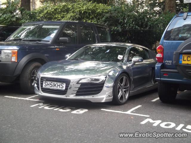 Audi R8 spotted in London, United Kingdom