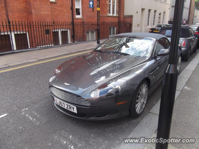 Aston Martin DB9 spotted in London, United Kingdom