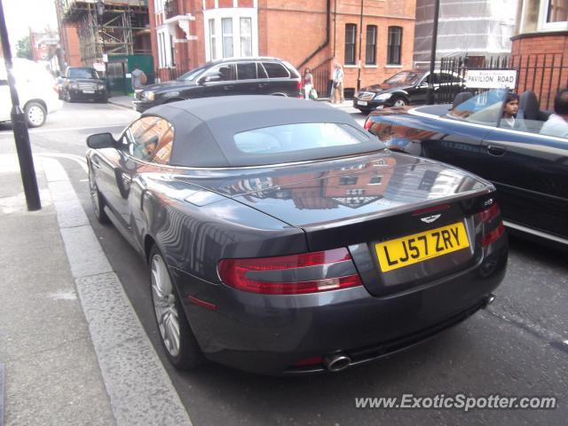 Aston Martin DB9 spotted in London, United Kingdom